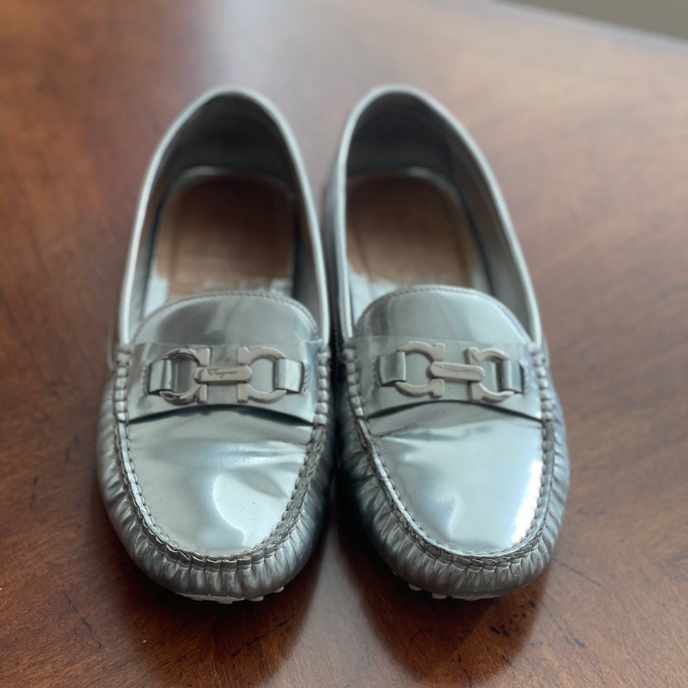 Salvatore Ferragamo driver shoes.